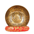 Longevity Buddha Carved Singing Bowl