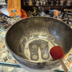 Meditation Large Foot Singing Bowl