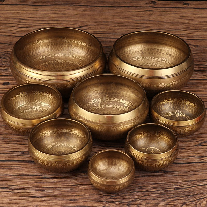 Nepal Om Mani Padme Hum Singing Bowl