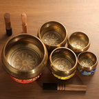 Cloud Meditation Six-Piece Singing Bowl Set
