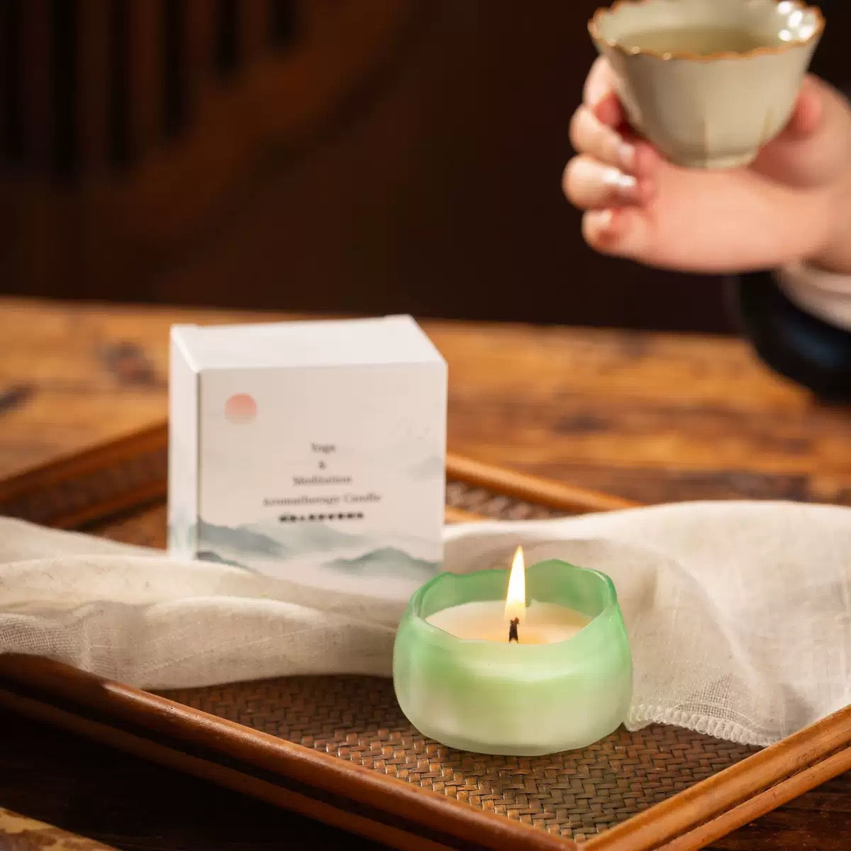Meditation Relaxation Aromatherapy Candle