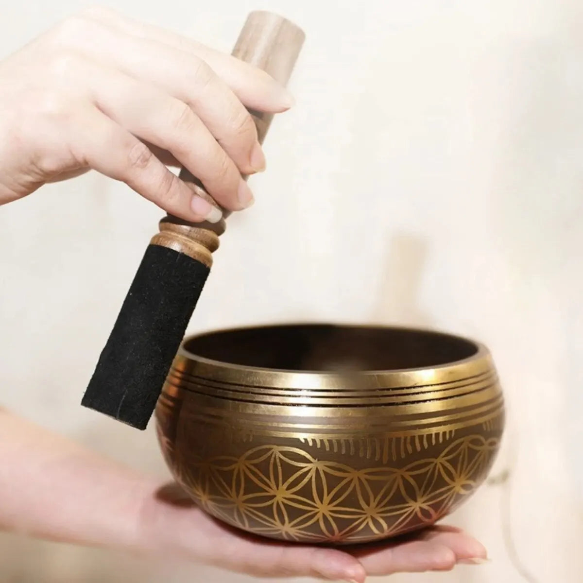 Handmade Tibetan Singing Bowl Set – Sound Healing