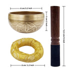 Handmade Tibetan Singing Bowl Set – Sound Healing