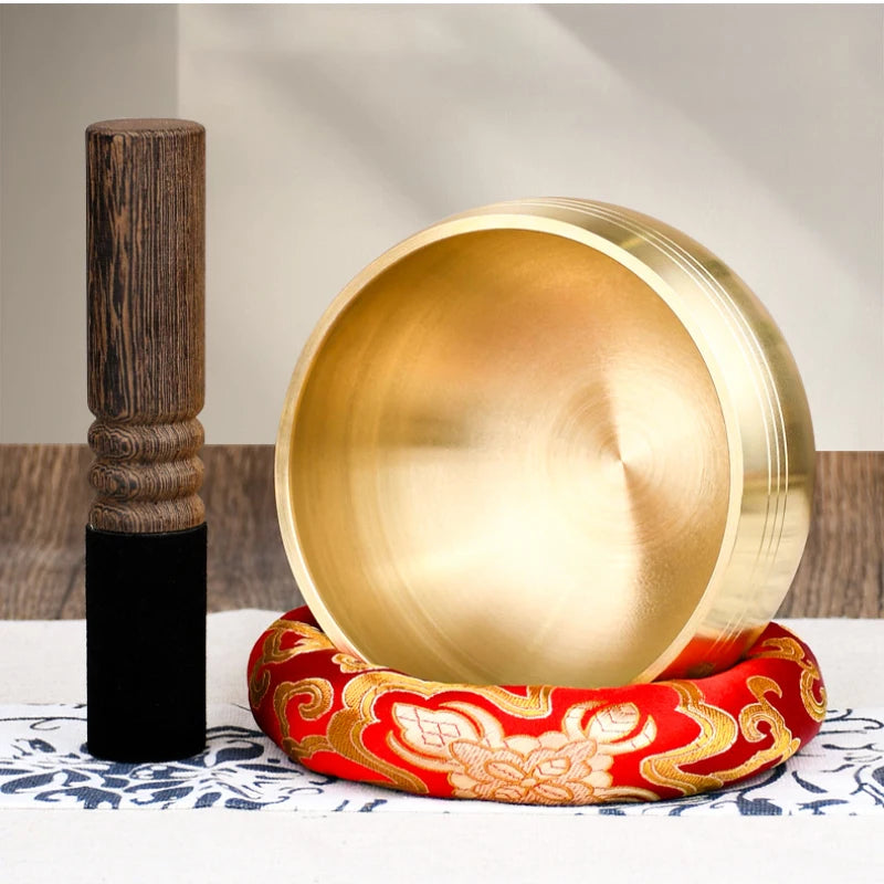 Pure Copper Tibetan Healing Singing Bowl