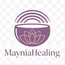 MayniaHealing Logo 白色背景